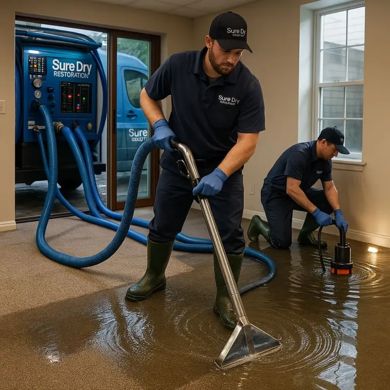 Water Extraction and Removal process in Nobleboro, ME